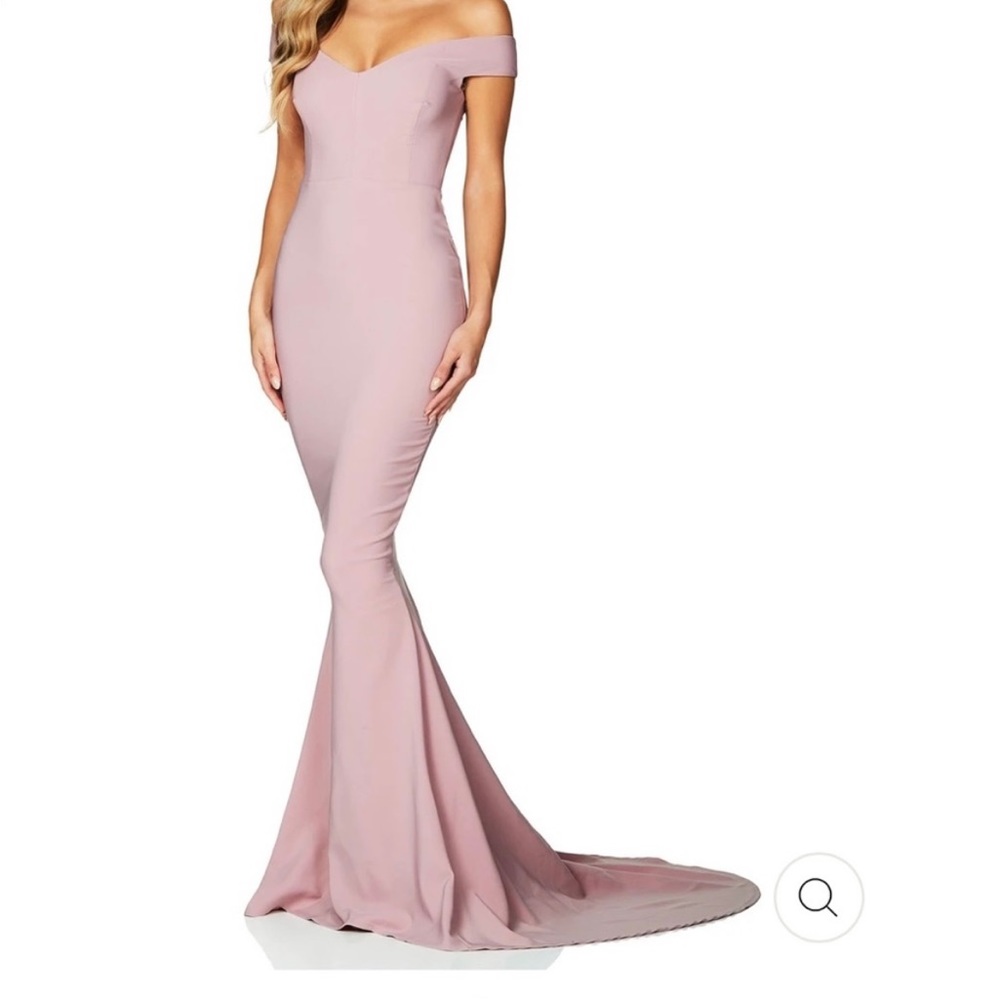 Nookie Allure Gown in Dusty Pink Small